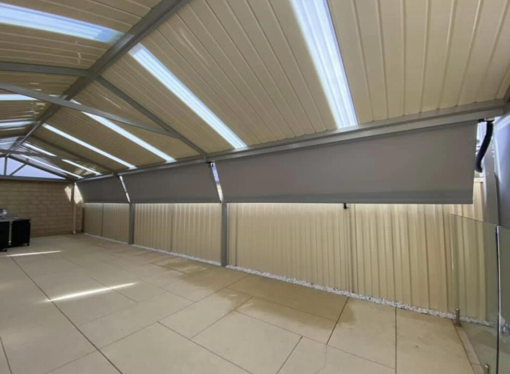 Roof to Fence Blinds | Cover Co